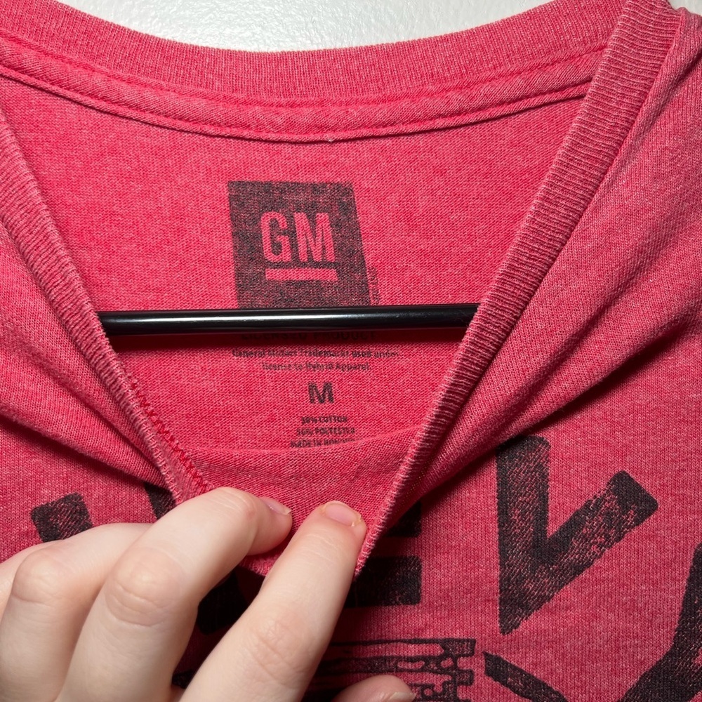 Chevy Red Graphic Tee by GM - Picture 2 of 3